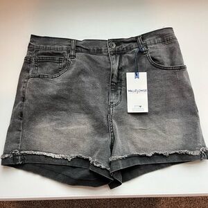 Brand New Women’s Wallflower Grey Jean shorts
